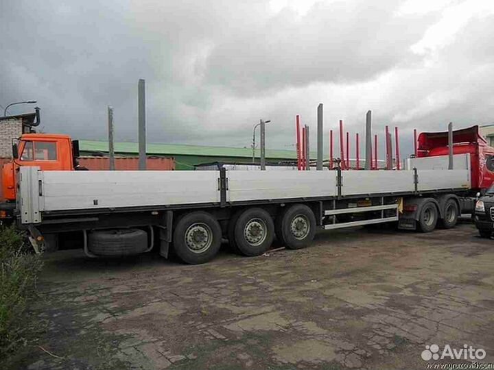 Услуги Аренда полуприцепа/ Услуги шаланды