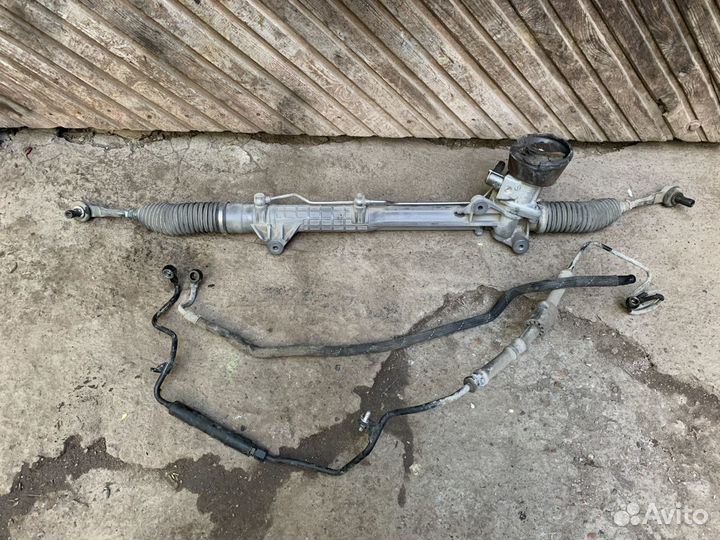 Рейка рулевая б/у BBJ 3.0 V6 Audi A6 C6 Ауди А6