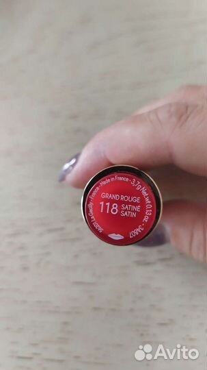 Губная Помада Grand Rouge тон 118 Гран руж Ив Роше