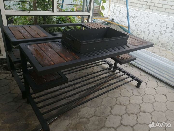 Мангалы в стиле лофт