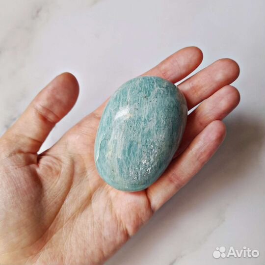 Амазонит (крупная галька)