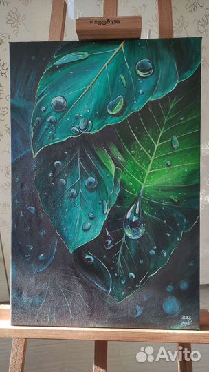 Картина акрилом