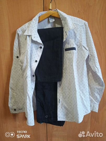 Детские вещи пакетом на мальчика 6-7-8лет