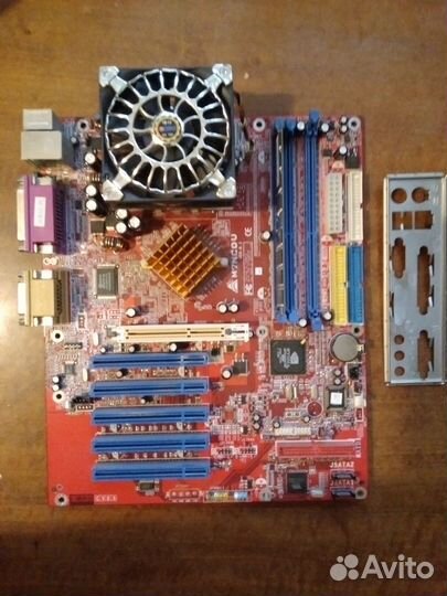 Материнская плата s462, процессор Athlon2600+