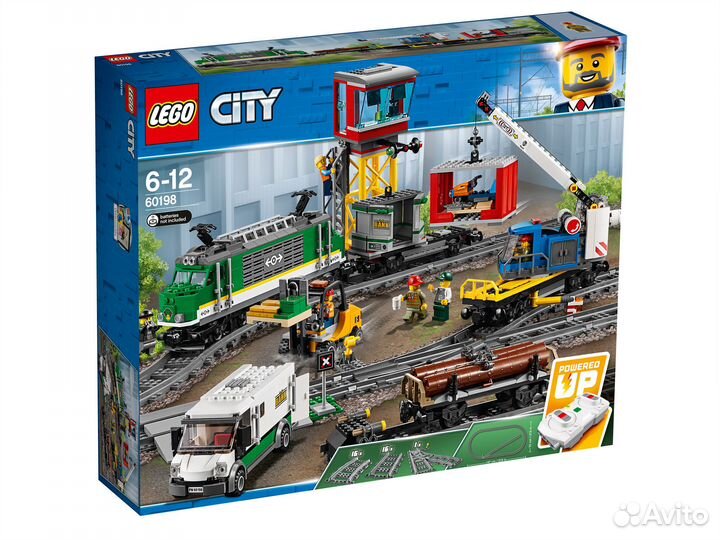 Lego City Trains Товарный поезд 60198