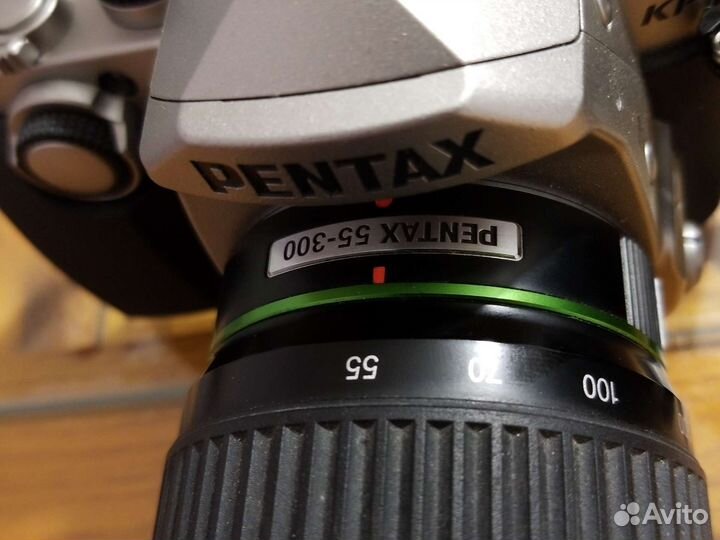 Зеркальный фотоаппарат Pentax KP + 3 объектива