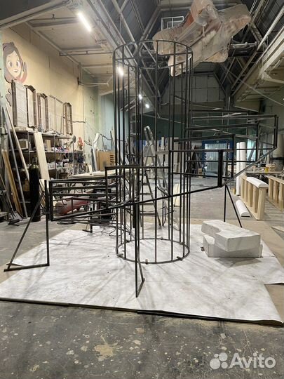 Металлоизделия и мебель лофт на заказ