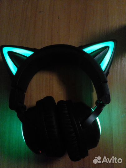 Беспроводные наушники(с кошачьими ушами)