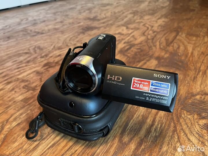 Sony handycam hdr cx240e видеокамера камера