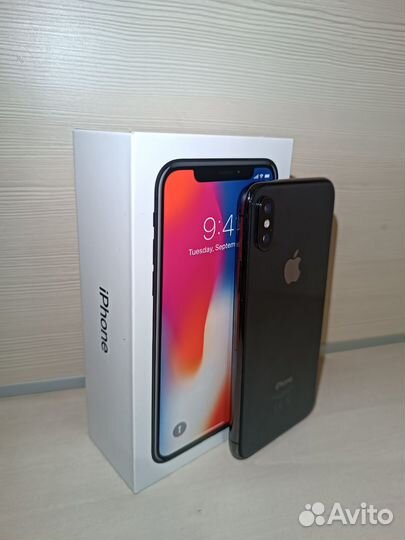 iPhone X/256gb (black) Ростест
