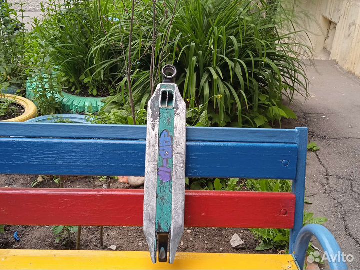 Дека для трюкового самоката парк