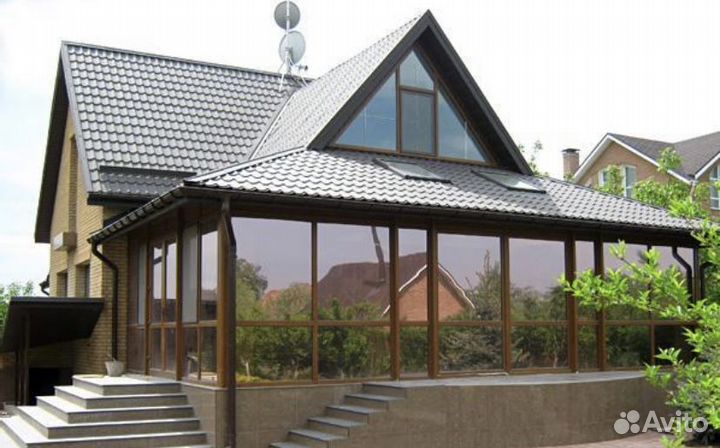 Окна пвх+веранда