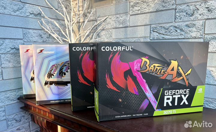 Видеокарта Rtx 3070 ti 8GB Colorful/iGame/Пломба
