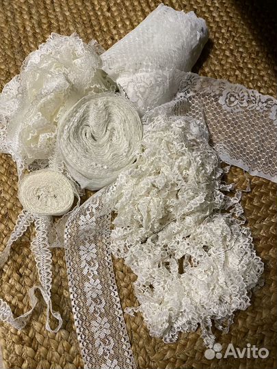 Кружево винтажное СССР цена за все