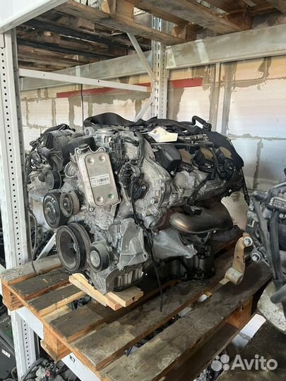 Двигатель Mercedes-Benz E 272.943 3.0 Установка