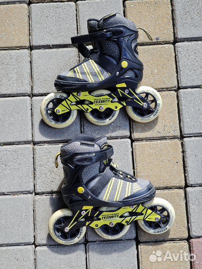 Ролики детские раздвижные 31-34 S