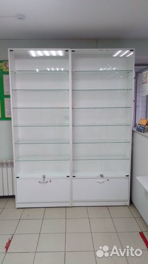 Стеллажи, шкафы алюминиевые б/у