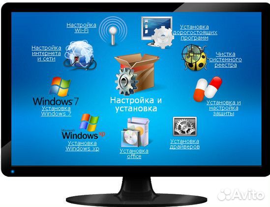 Установка,настройка windows ос Компьютерный мастер