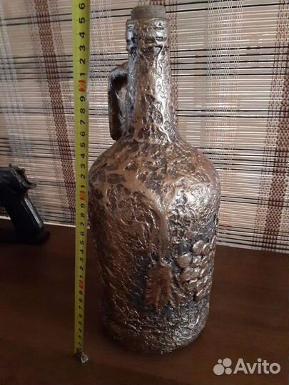 Бутыль 3 л. Техника Декупаж. Ручная работа