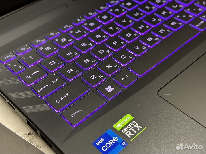 Новый MSI Pulse 144 I7-11800H 16x/RTX 3060/SSD 512