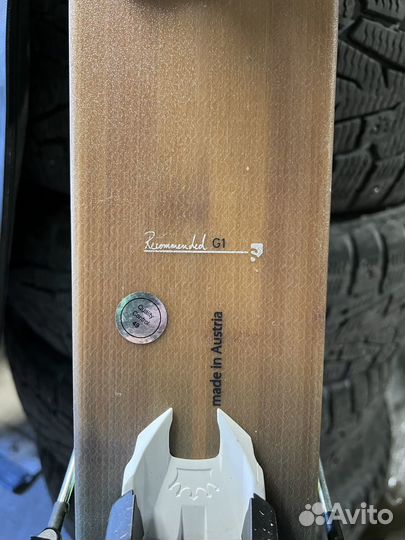 Горные лыжи salomon BBR 10.0 с креплениями