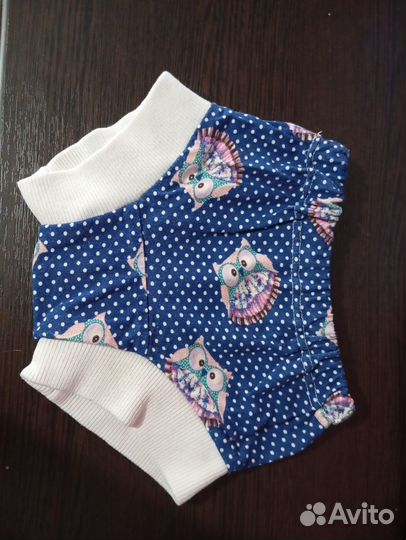 Детские трусики на подгузник 62р