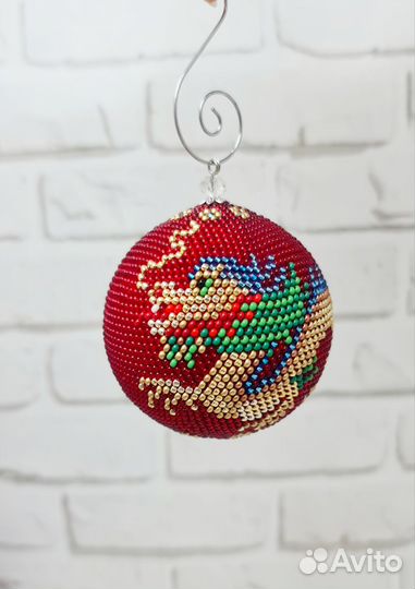 Шар из бисера