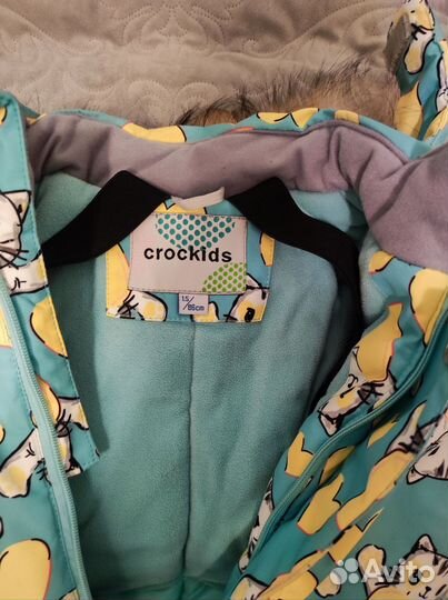 Зимний комбинезон для девочки 86 crockid
