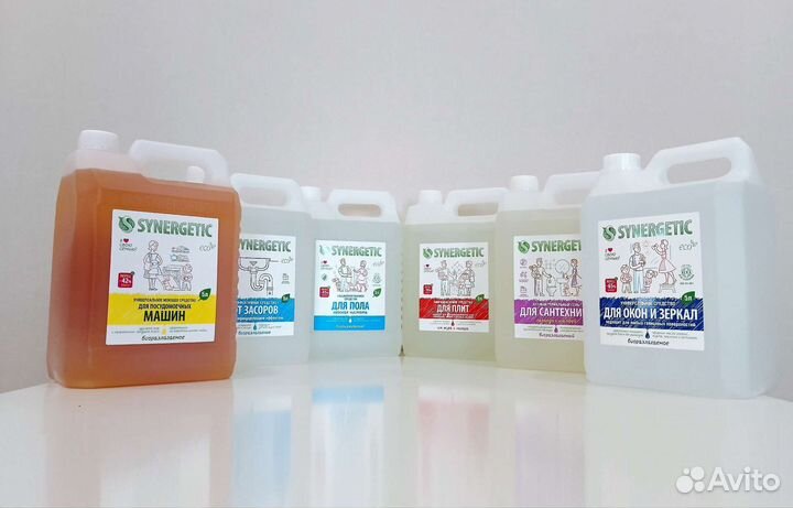 Бытовая химия Синергетик (слив лето)