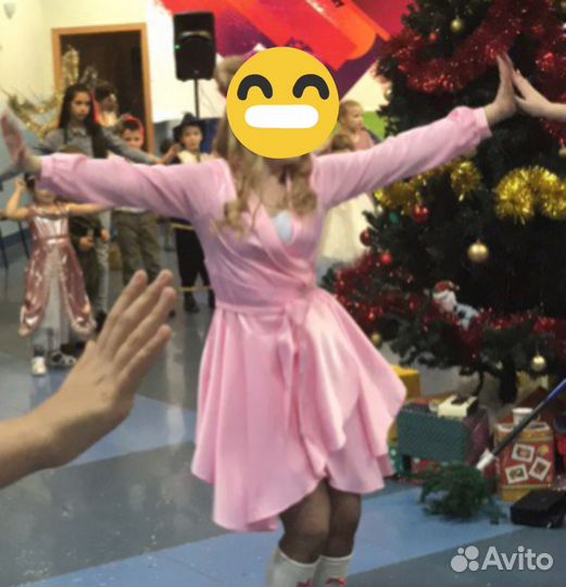 Платье халат атласное для фотосессии