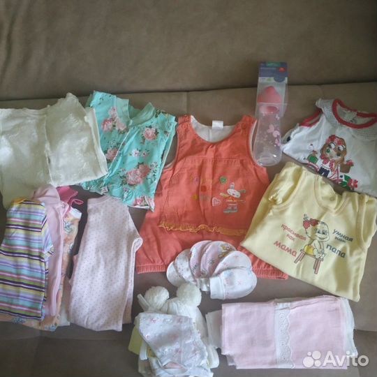 Детские вещи пакетом размер 52-62
