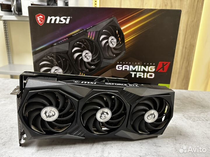 Видеокарта MSI Trio Gaming X RTX 3060Ti гарантия