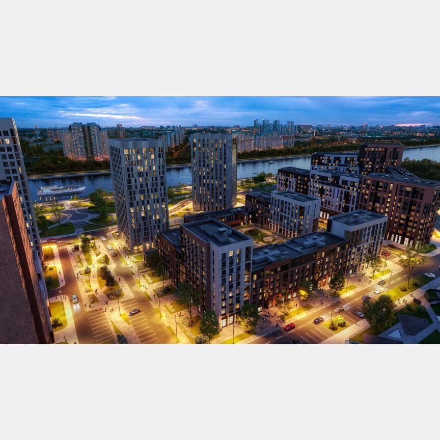 2-к. квартира, 68,6 м², 34/35 эт.