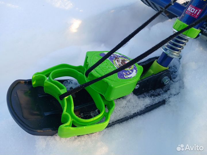 Снегокат в хорошем состоянии