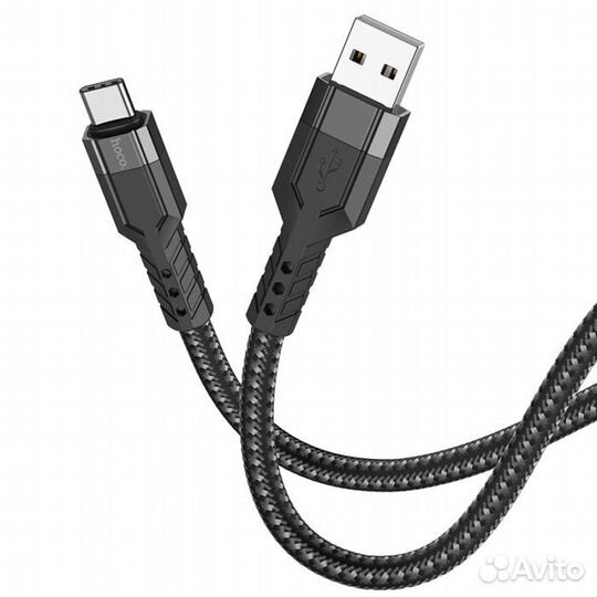 Кабель Type-C hoco U110 Type-C charging data cable