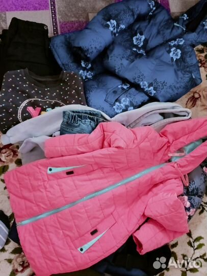 Одежда пакетом для девочки 140 146