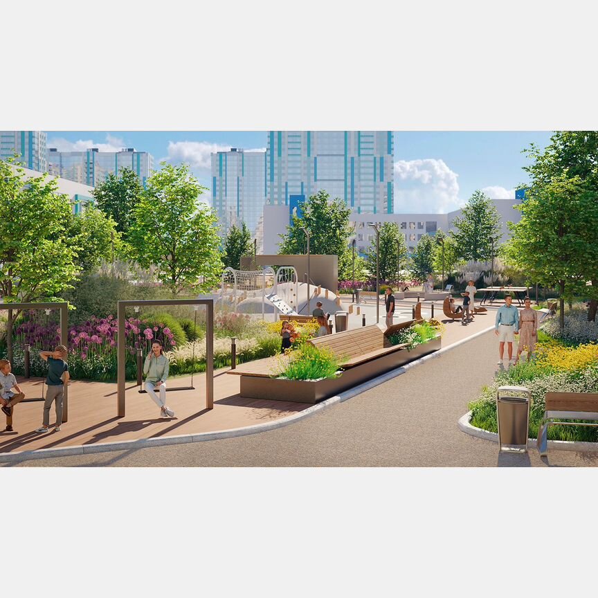 1-к. квартира, 41 м², 2/20 эт.