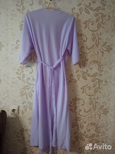 Халат женский новый с запахом, полиамид