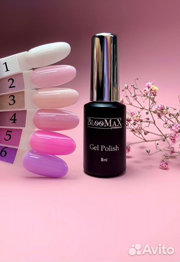 Гель лак для маникюра с ароматом клубники