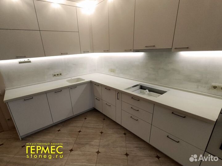 Кухонная столешница из камня м2
