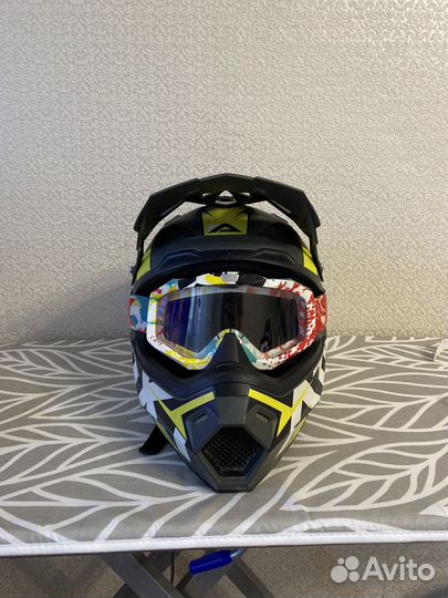 Мотошлем кроссовый