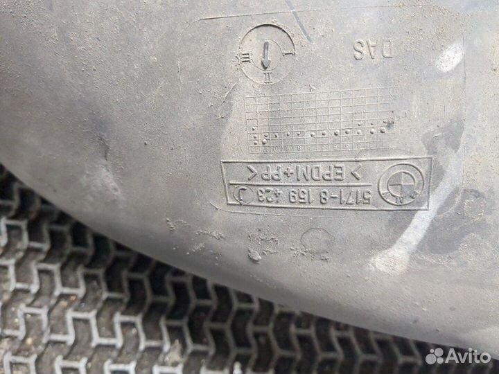 Защита арок (подкрылок) BMW 5 E39, 2002