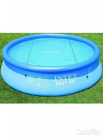 Плавающее покрывало для бассейна 244см intex