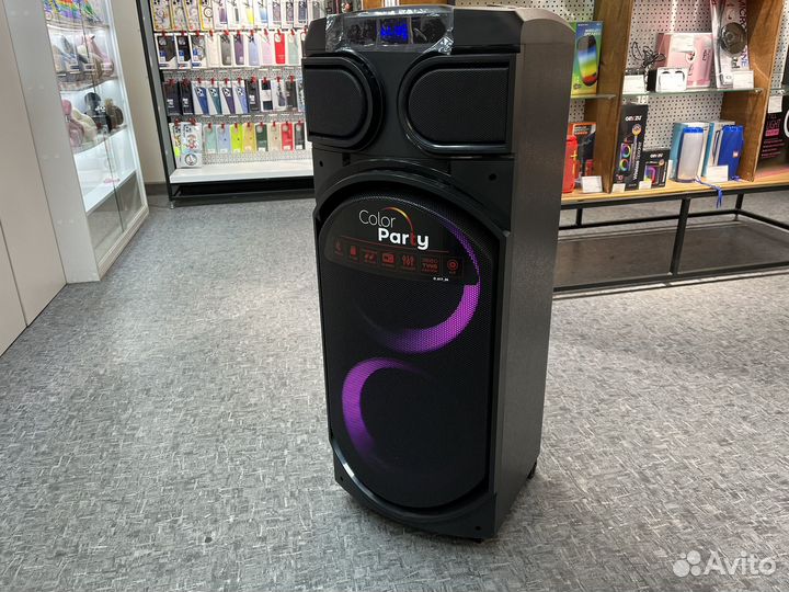 Большая напольная Bluetooth колонка 80W