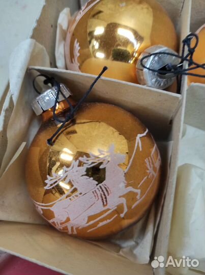 Елочные игрушки из гдр