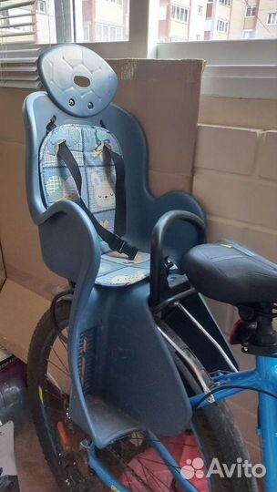 Детское велокресло на багажник