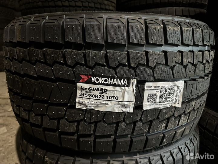 Yokohama Ice Guard SUV G075 285/35 R22 и 315/30 R22 107Q