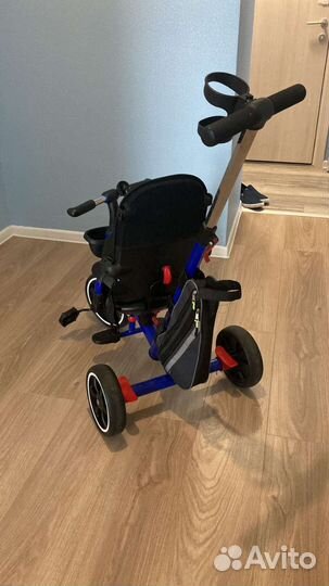 Детский велосипед с ручкой бу