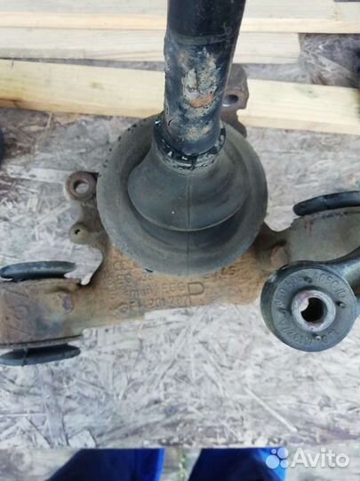 Задние кулаки и привода audi a6c5 quattro 3.0