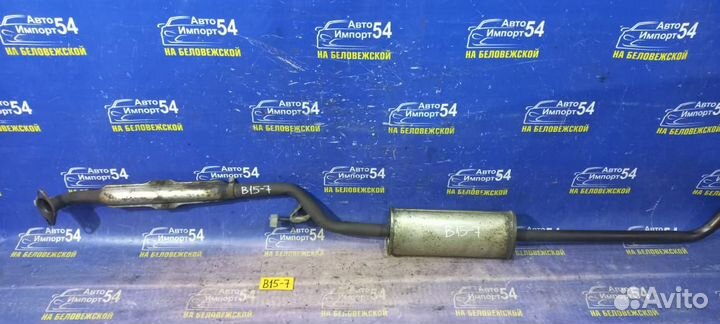 Глушитель/Средняя часть nissan sunny B15 QG13